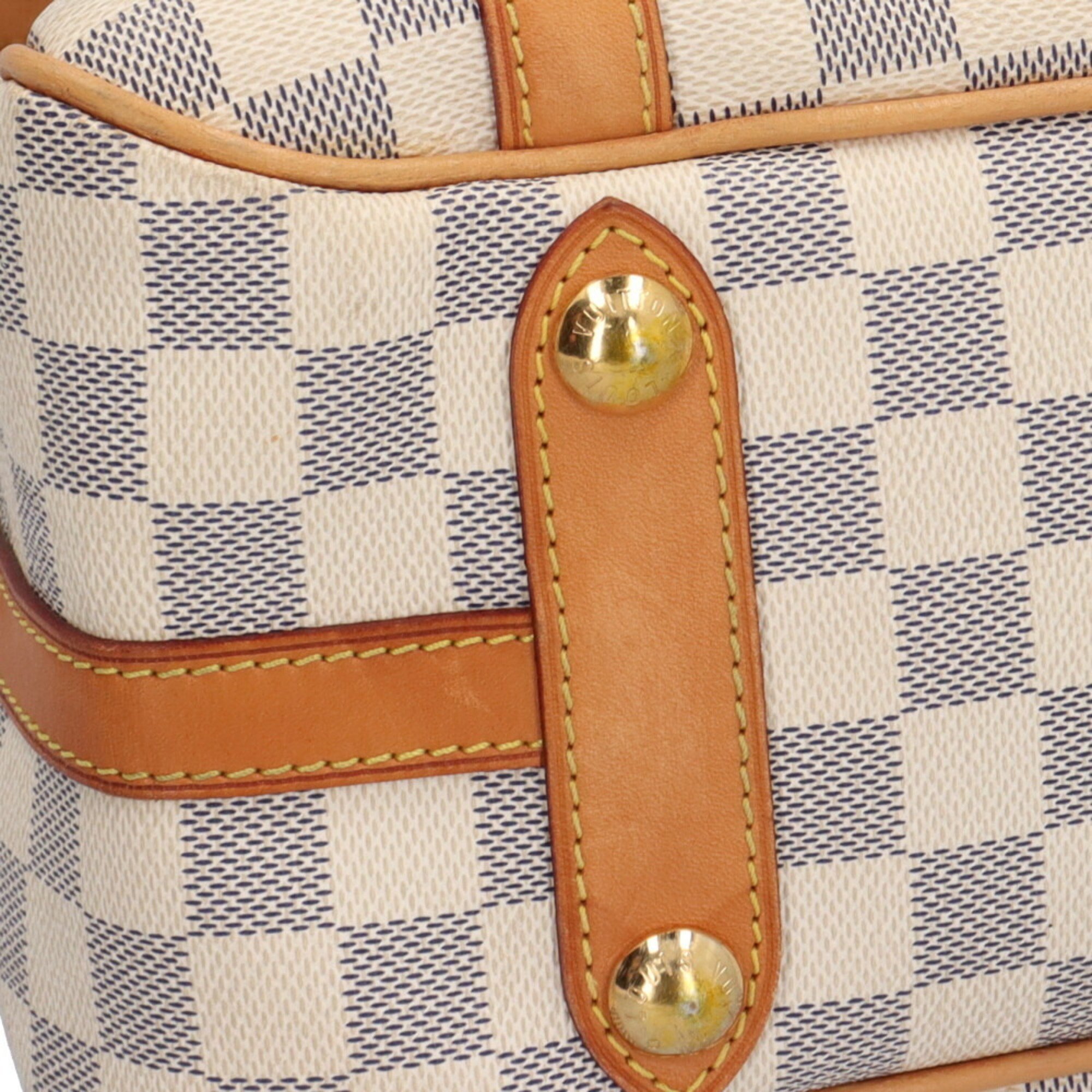 Louis Vuitton Stresa PM Damier Azur Shoulder Bag Canvas N42220 White Women's LOUIS VUITTON