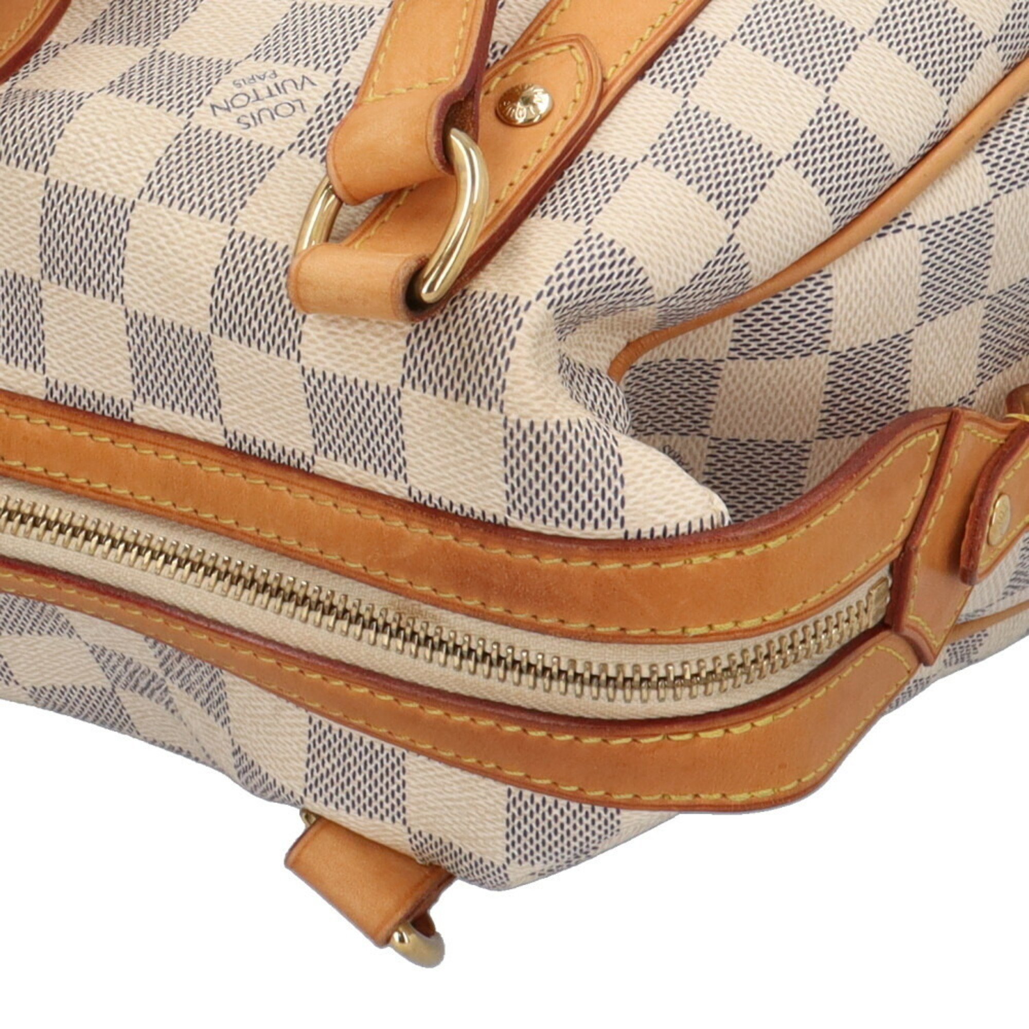 Louis Vuitton Stresa PM Damier Azur Shoulder Bag Canvas N42220 White Women's LOUIS VUITTON