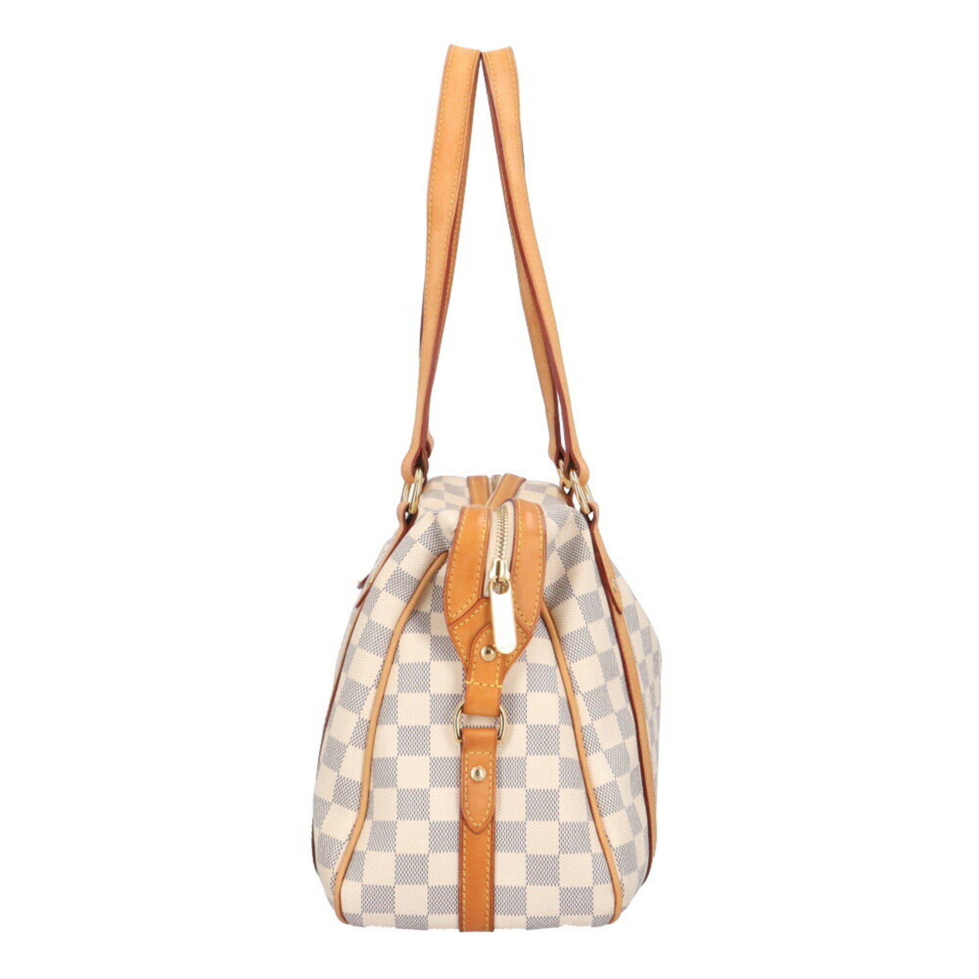 Louis Vuitton Stresa PM Damier Azur Shoulder Bag Canvas N42220 White Women's LOUIS VUITTON