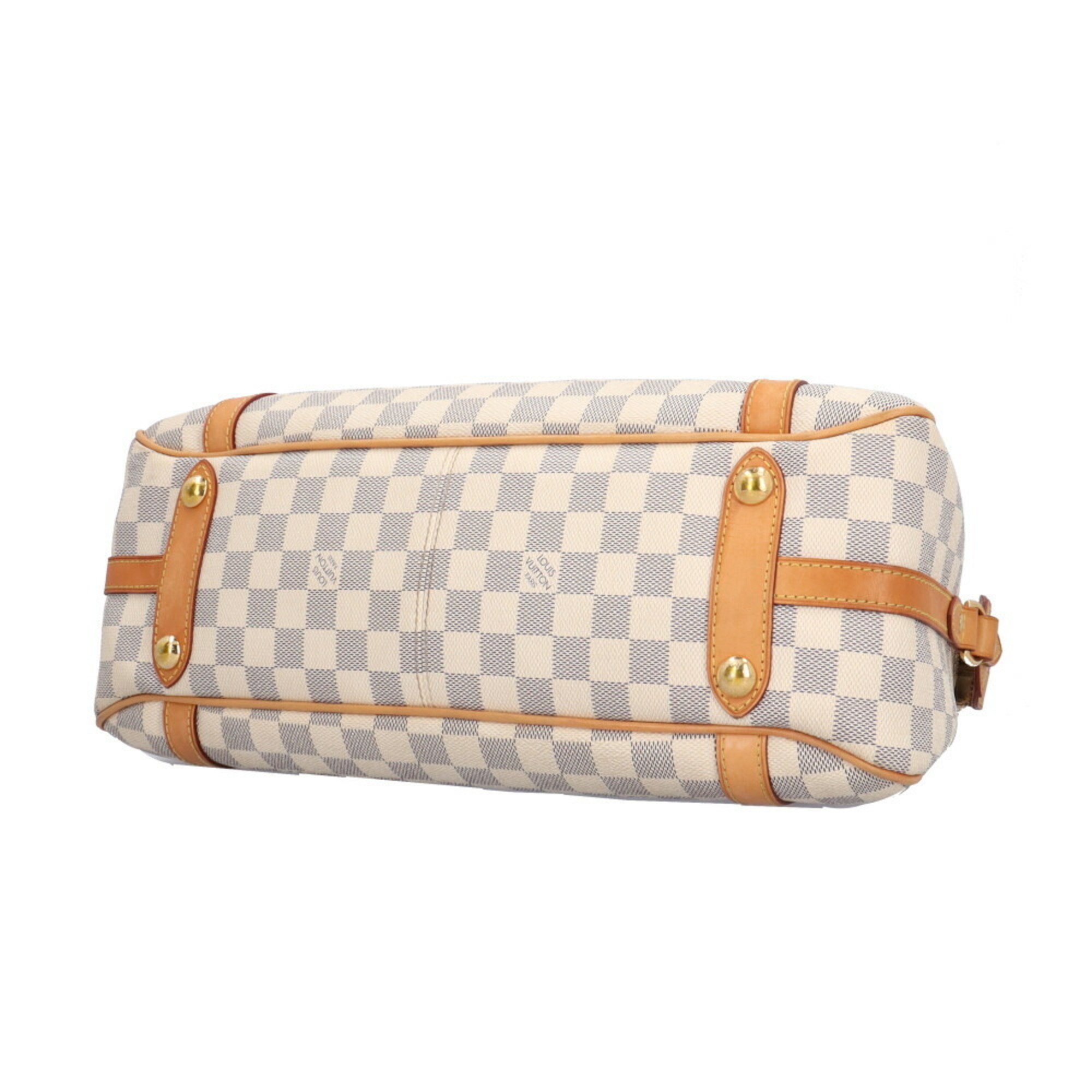 Louis Vuitton Stresa PM Damier Azur Shoulder Bag Canvas N42220 White Women's LOUIS VUITTON