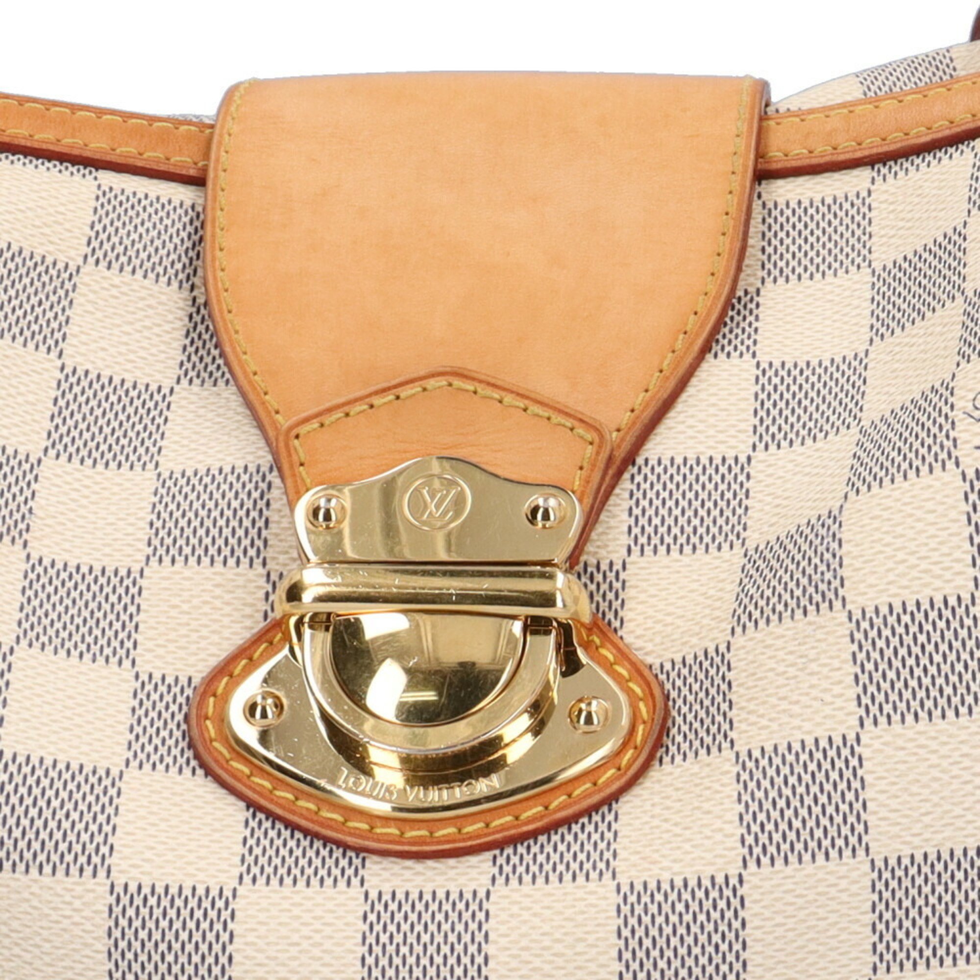 Louis Vuitton Stresa PM Damier Azur Shoulder Bag Canvas N42220 White Women's LOUIS VUITTON