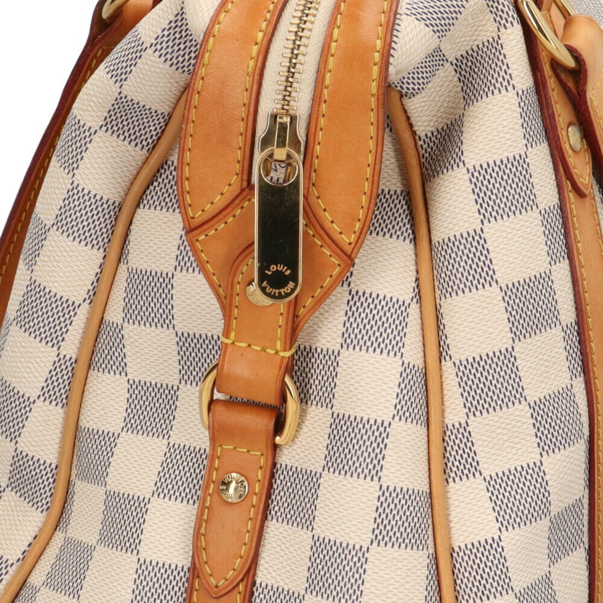 Louis Vuitton Stresa PM Damier Azur Shoulder Bag Canvas N42220 White Women's LOUIS VUITTON