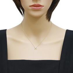 Tiffany Kiss Necklace 18K Gold Women's TIFFANY&Co.