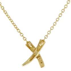 Tiffany Kiss Necklace 18K Gold Women's TIFFANY&Co.