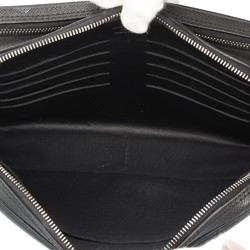 Louis Vuitton Pavel Taiga Clutch Bag M31142 Black Men's LOUIS VUITTON