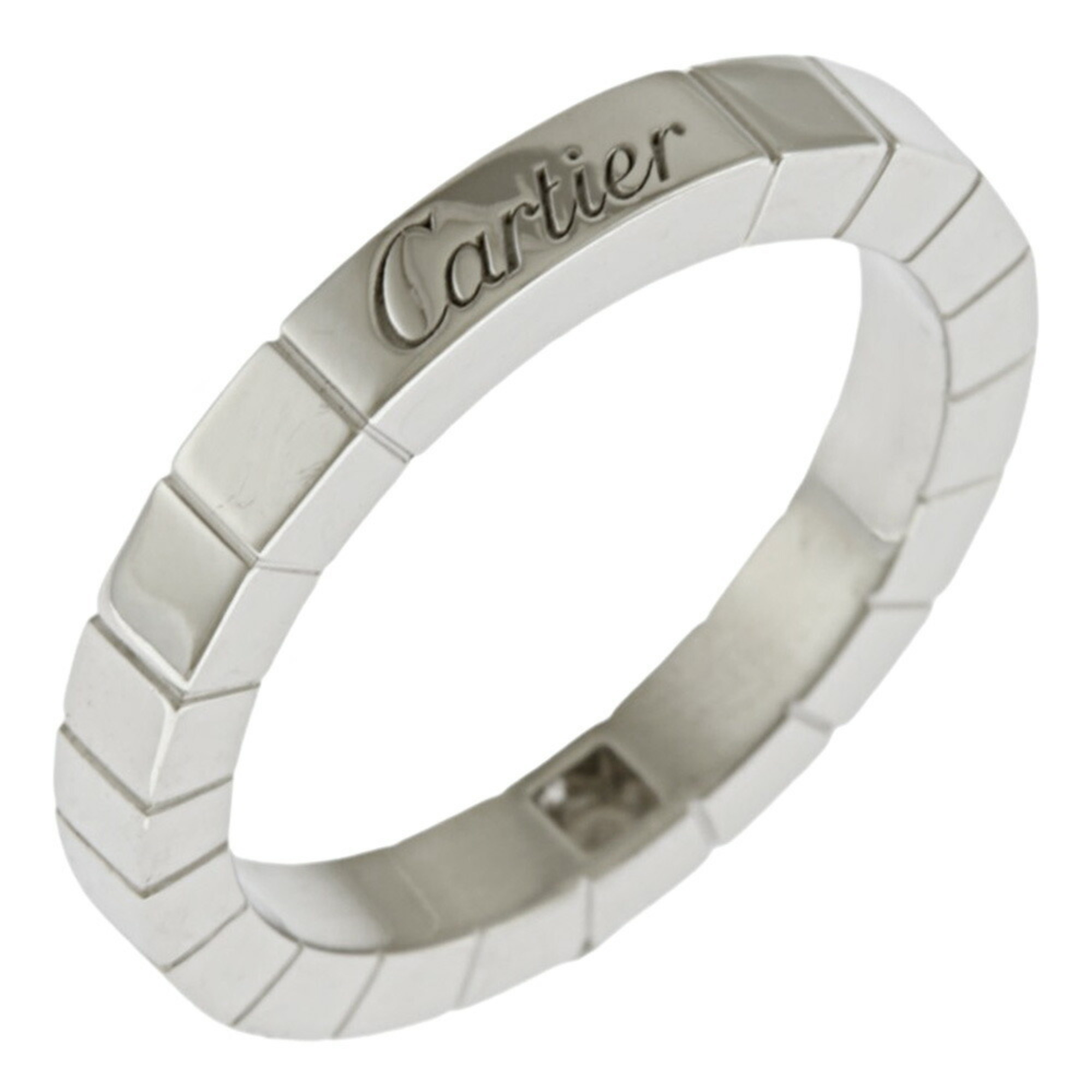 Cartier Lanier Ring, Size 12, 18K Gold, Diamond, Women's, CARTIER