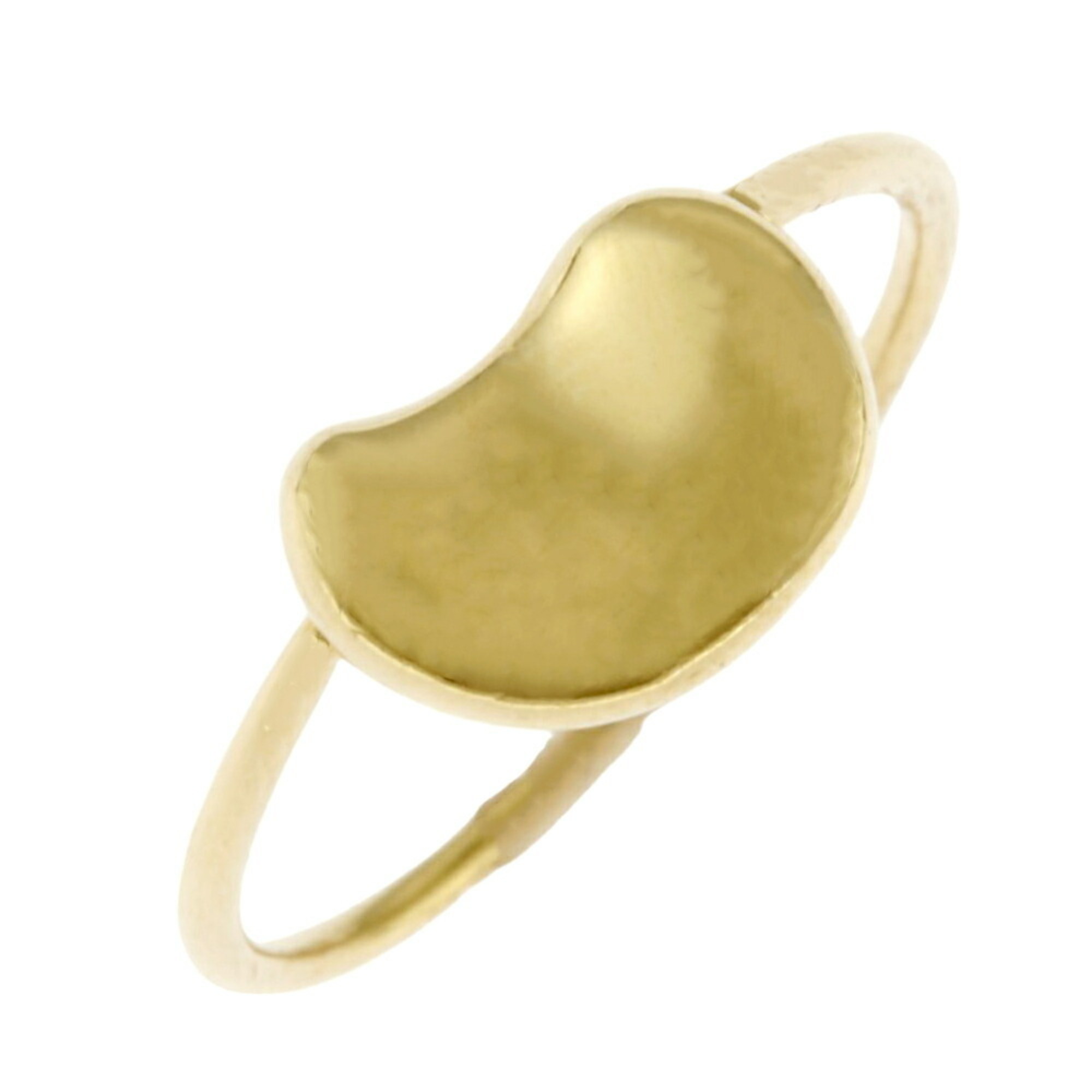 Tiffany Bean Ring, Tiffany, size 10, 18k gold, women's, TIFFANY&Co.