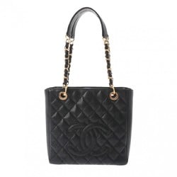 CHANEL Chanel Matelasse PST Petite Tote Black A50994 Women's Caviar Skin Bag