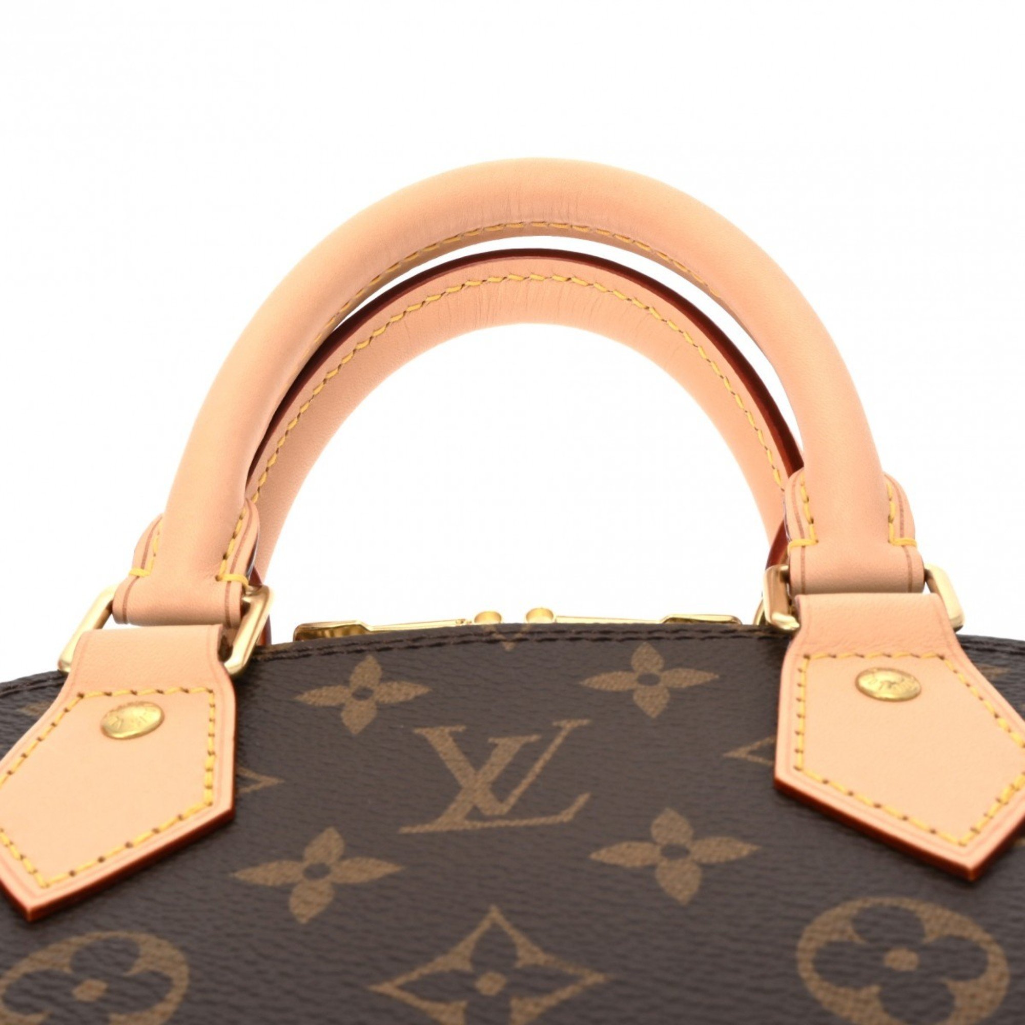 LOUIS VUITTON Louis Vuitton Monogram Alma BB Brown M46990 Women's Canvas Handbag