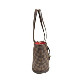 Louis Vuitton Manosque PM Damier Shoulder Bag Canvas N51121 Brown Women's LOUIS VUITTON