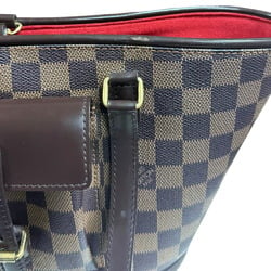 Louis Vuitton Manosque PM Damier Shoulder Bag Canvas N51121 Brown Women's LOUIS VUITTON