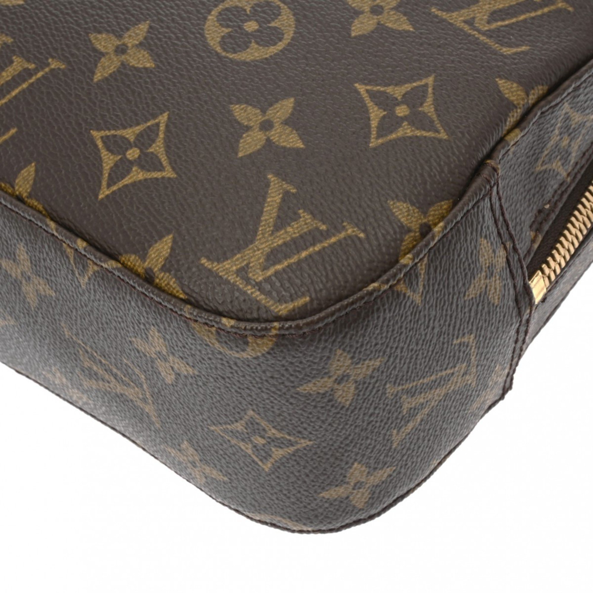 LOUIS VUITTON Louis Vuitton Monogram Spontini Brown M47500 Women's Canvas Handbag