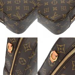 LOUIS VUITTON Louis Vuitton Monogram Spontini Brown M47500 Women's Canvas Handbag