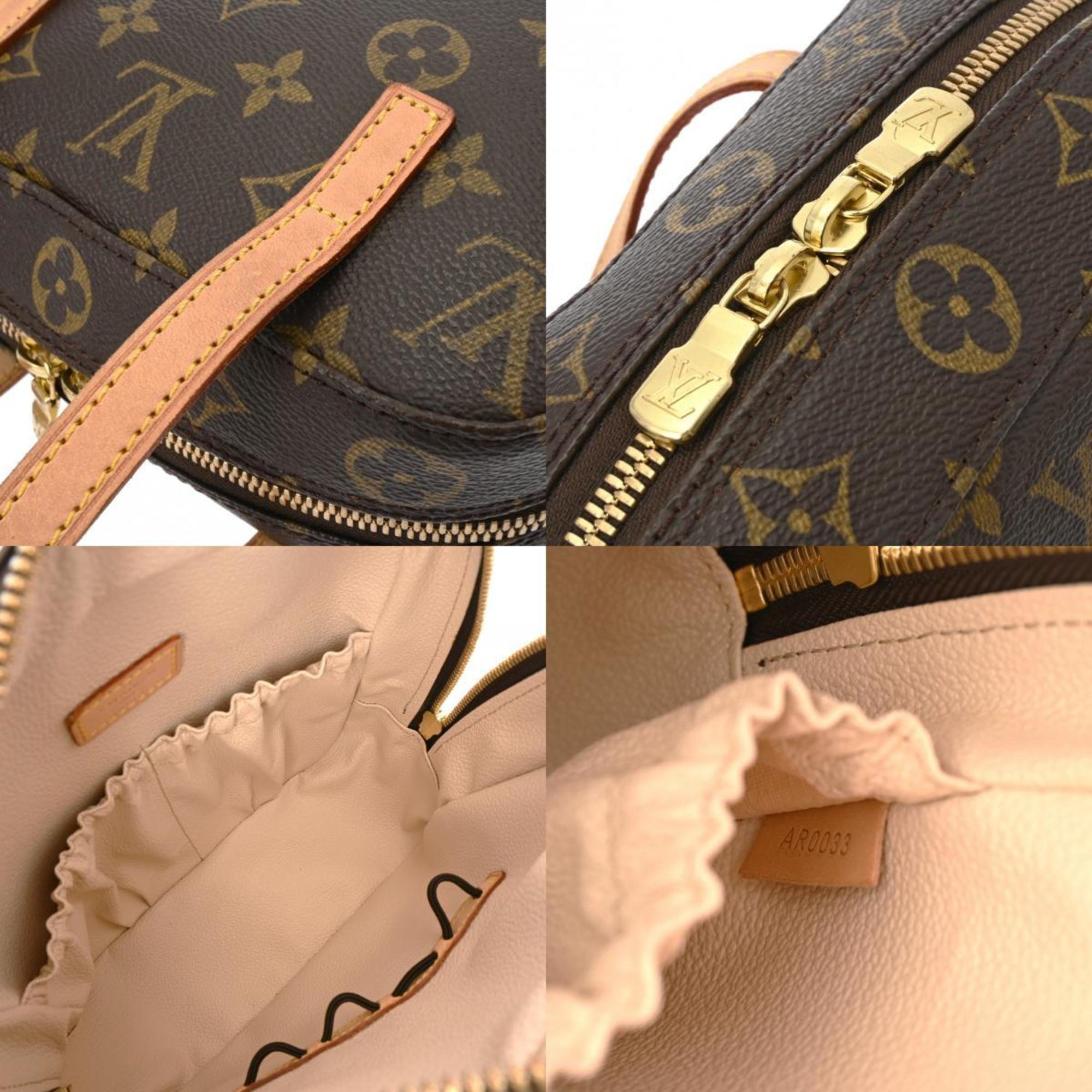 LOUIS VUITTON Louis Vuitton Monogram Spontini Brown M47500 Women's Canvas Handbag