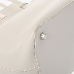 HERMES Hermes Toolbox 20 White □P Stamp (around 2012) Women's Swift Leather Handbag