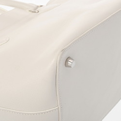 HERMES Hermes Toolbox 20 White □P Stamp (around 2012) Women's Swift Leather Handbag