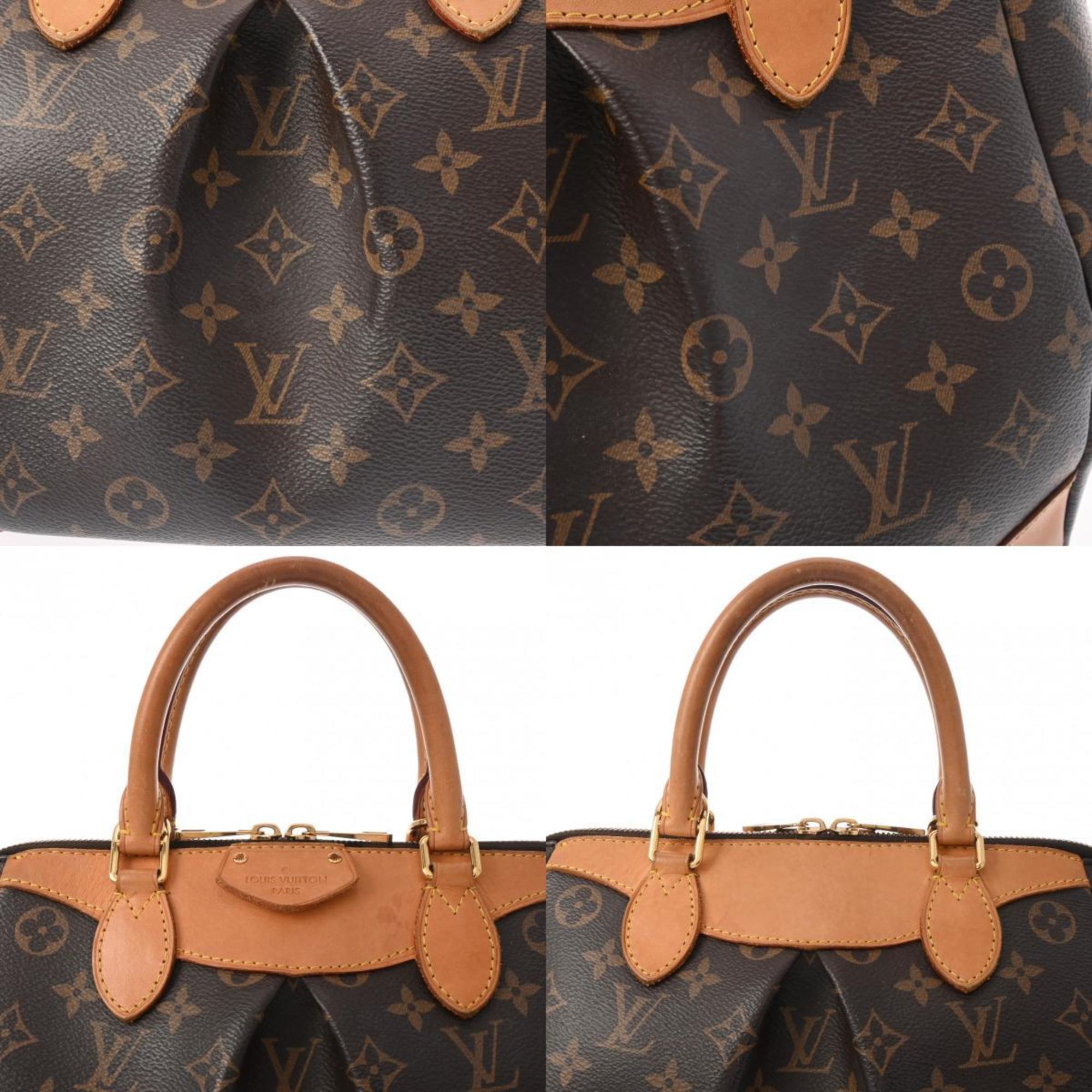 LOUIS VUITTON Louis Vuitton Monogram Segur Brown M41632 Women's Canvas Leather Handbag