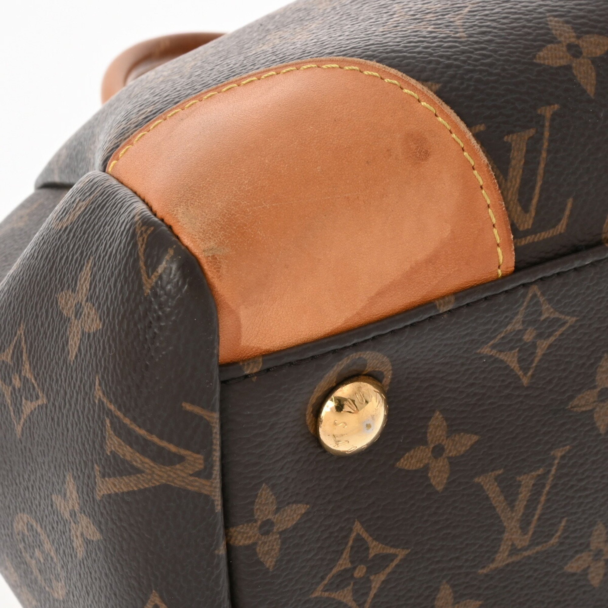 LOUIS VUITTON Louis Vuitton Monogram Segur Brown M41632 Women's Canvas Leather Handbag