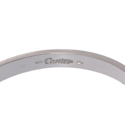 CARTIER Love Bracelet #16 Women's K18 White Gold