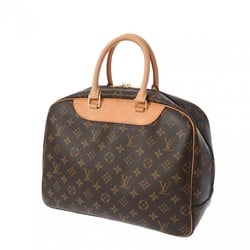 LOUIS VUITTON Louis Vuitton Monogram Deauville Brown M47270 Women's Canvas Handbag