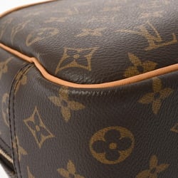 LOUIS VUITTON Louis Vuitton Monogram Deauville Brown M47270 Women's Canvas Handbag