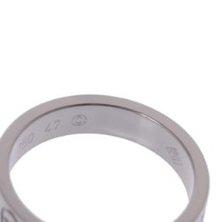 CARTIER Love Ring #47 - Size 7 Women's K18 White Gold