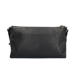 Prada Shoulder Bag Leather Black Women's PRADA