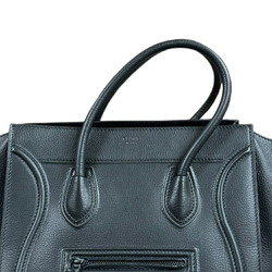 Celine Luggage Phantom Handbag Leather 169953 Black Women's CELINE