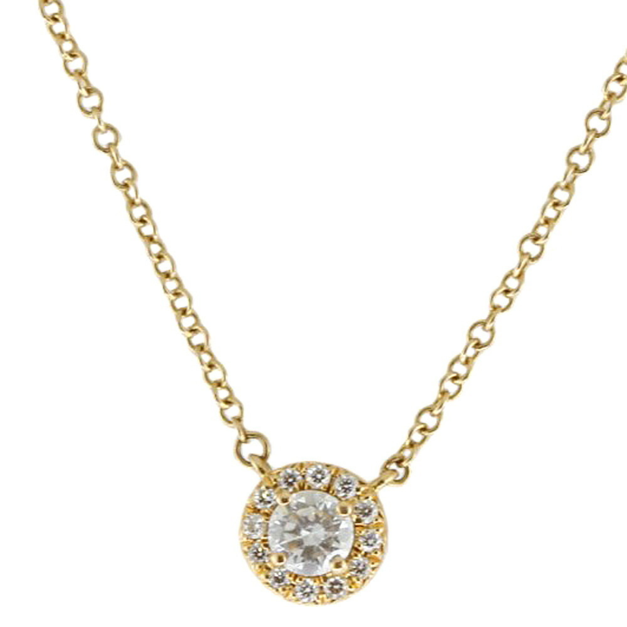 Tiffany Soleste Necklace 18K Diamond Ladies TIFFANY&Co.