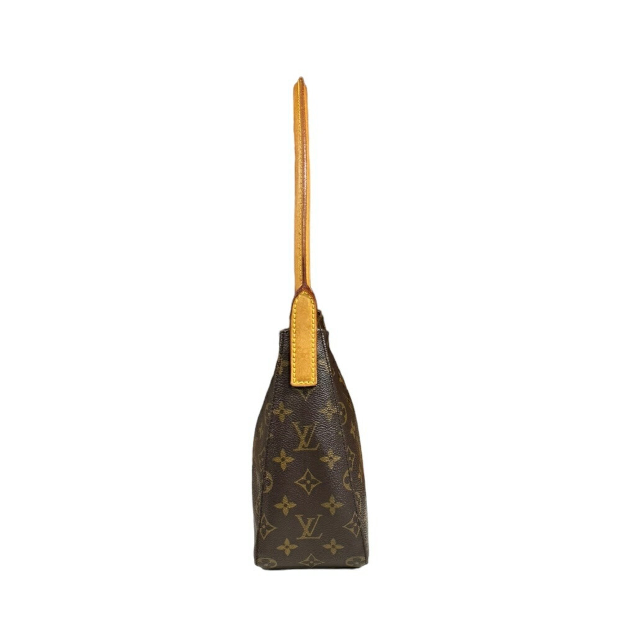 Louis Vuitton Looping MM Monogram Shoulder Bag Canvas M51146 Brown Women's LOUIS VUITTON