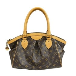 Louis Vuitton Tivoli PM Monogram Handbag Canvas M40143 Brown Women's LOUIS VUITTON