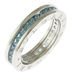 BVLGARI B-zero.1 B-zero One Band Ring Size 13 18K Blue Topaz Women's