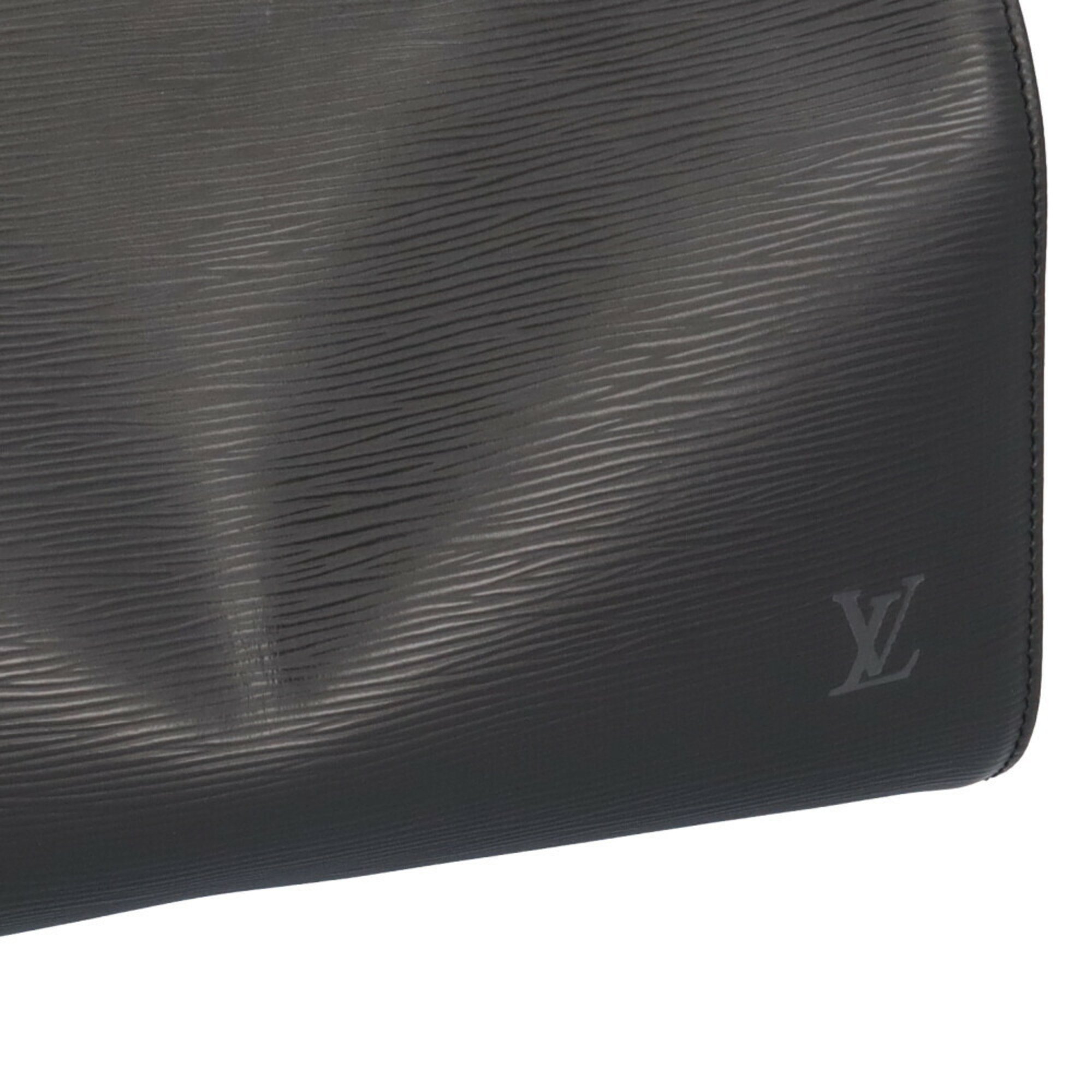 Louis Vuitton Speedy 30 Epi Handbag Leather M59022 Black Women's LOUIS VUITTON