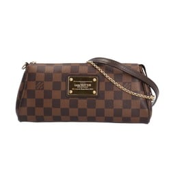 Louis Vuitton Eva Damier Shoulder Bag Canvas N55213 Brown Women's LOUIS VUITTON