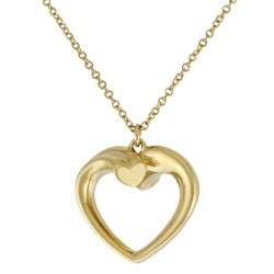 Tiffany Tenderness Heart Necklace 18K Gold Women's TIFFANY&Co.