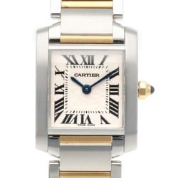 Cartier Tank Francaise SM Watch, Stainless Steel 2384 Quartz Ladies CARTIER