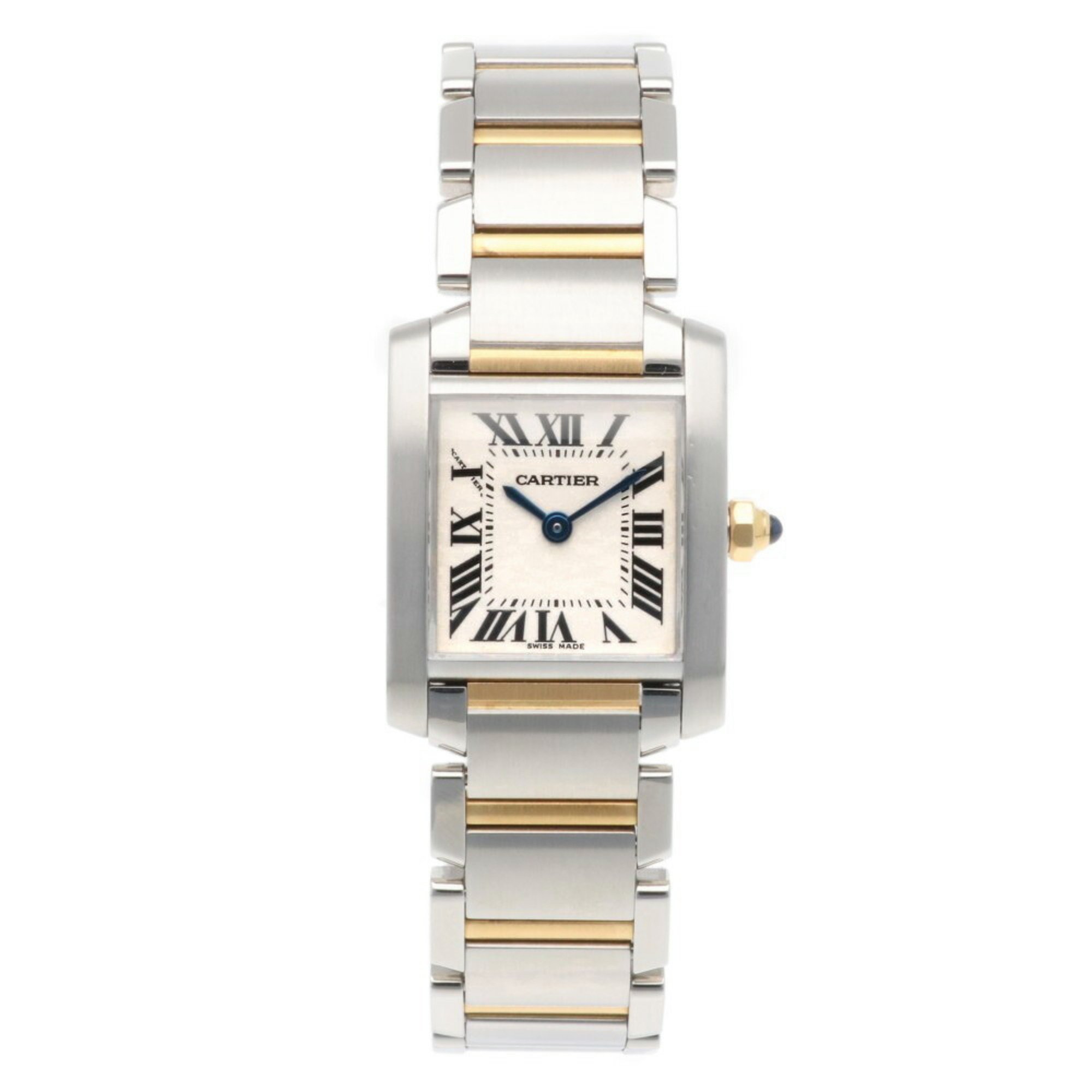 Cartier Tank Francaise SM Watch, Stainless Steel 2384 Quartz Ladies CARTIER