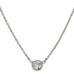 Tiffany by the Yard 0.33ct Necklace Pt950 Platinum Diamond Ladies TIFFANY&Co.