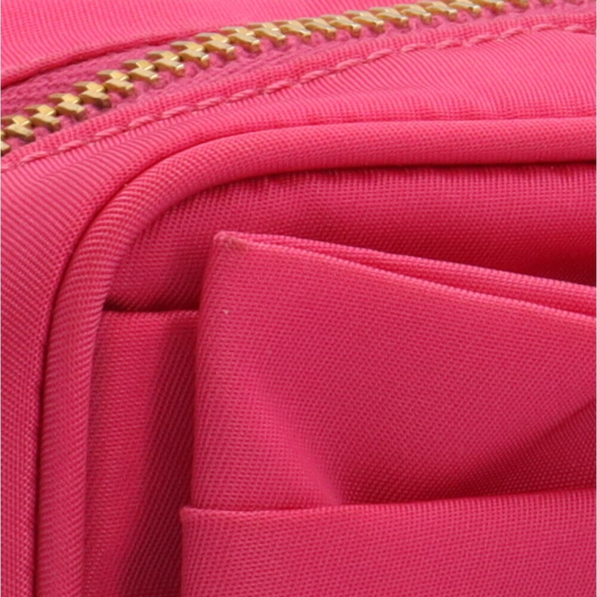 Prada Ribbon Shoulder Bag Nylon 1N1727 Pink Women's PRADA