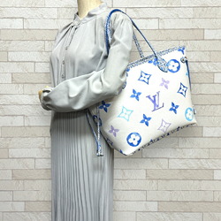 Louis Vuitton Neverfull MM By the Pool Tote Bag Canvas M22979 Blue Women's LOUIS VUITTON