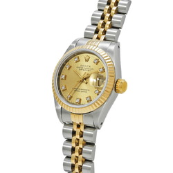 ROLEX Rolex Datejust 10P Diamond 69173G Ladies Watch Automatic