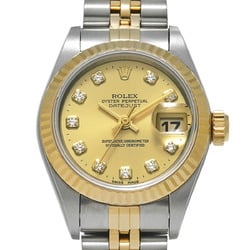 ROLEX Rolex Datejust 10P Diamond 69173G Ladies Watch Automatic