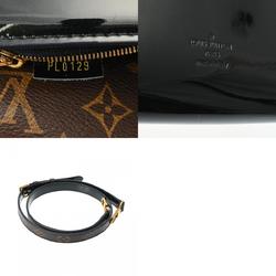 LOUIS VUITTON Louis Vuitton Monogram Cherrywood PM Noir M53353 Women's Patent Leather Canvas Handbag