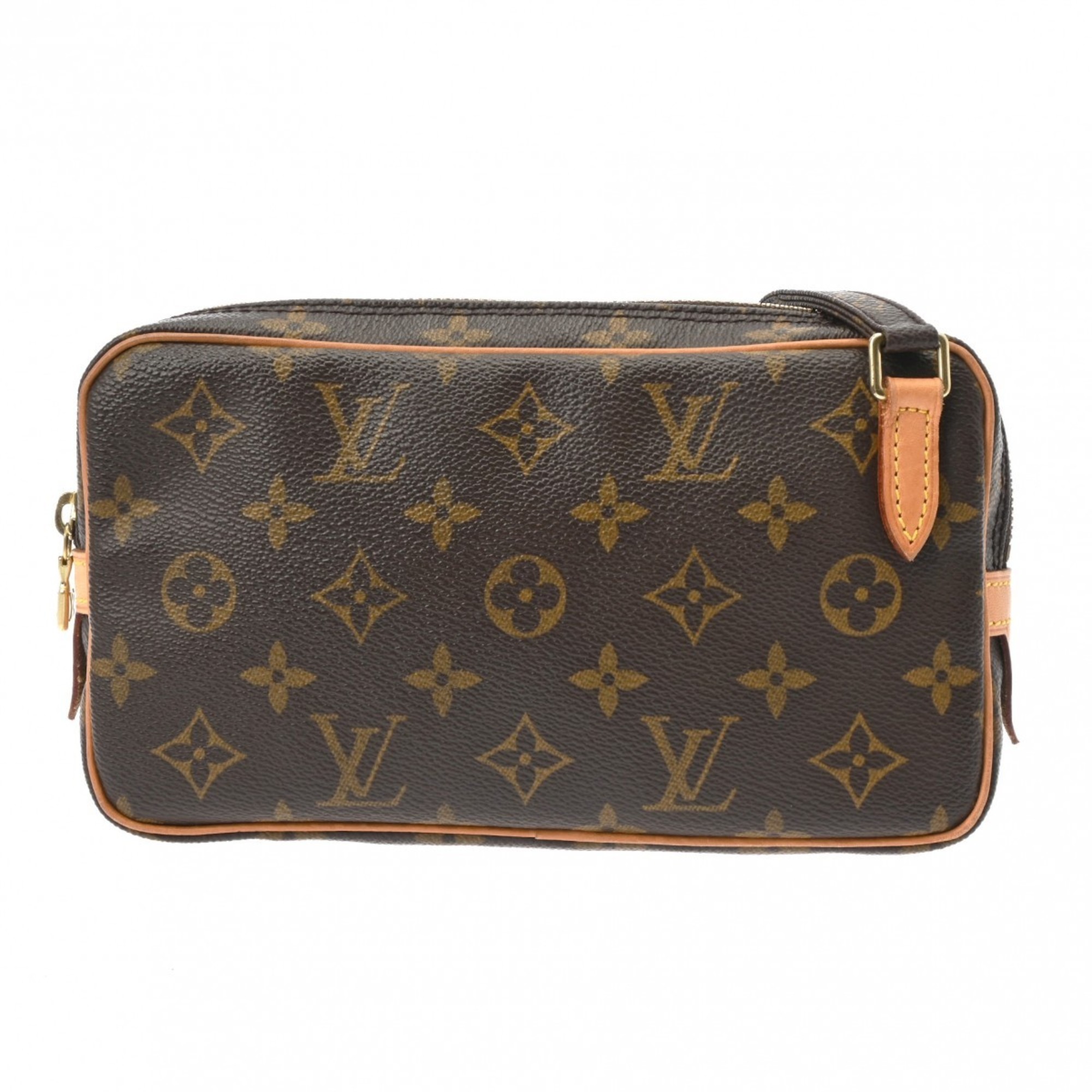 LOUIS VUITTON Louis Vuitton Monogram Marly Bandouliere Brown M51828 Women's Canvas Shoulder Bag