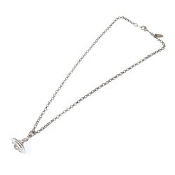 Vivienne Westwood Tiny Orb Necklace for Women, Metal, Rhinestone