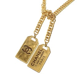 Chanel Plate Necklace for Women GP Coco Mark F20C