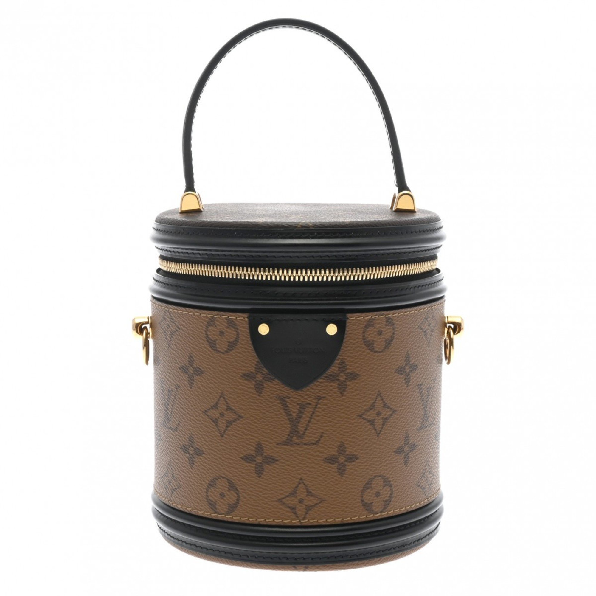 LOUIS VUITTON Louis Vuitton Monogram Reverse Cannes Brown M43986 Women's Canvas Bag