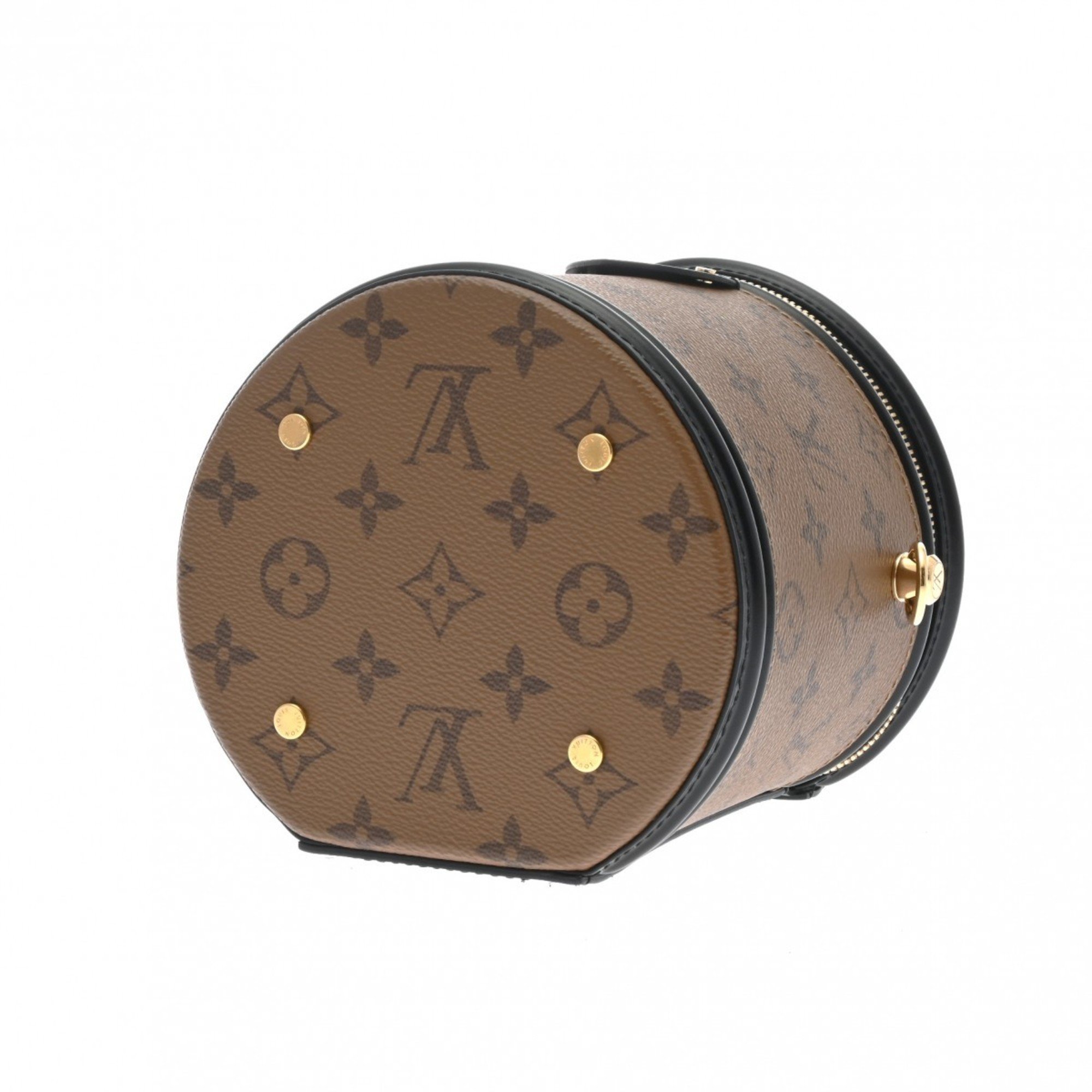 LOUIS VUITTON Louis Vuitton Monogram Reverse Cannes Brown M43986 Women's Canvas Bag