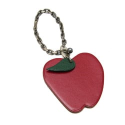 Hermes Fruits & Vegetables Apple Keyring (Green,Red Color,Silver)