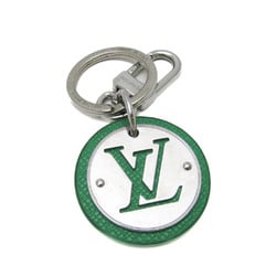 Louis Vuitton Key Holder LV Circle M01746 Keyring (Green,Silver)